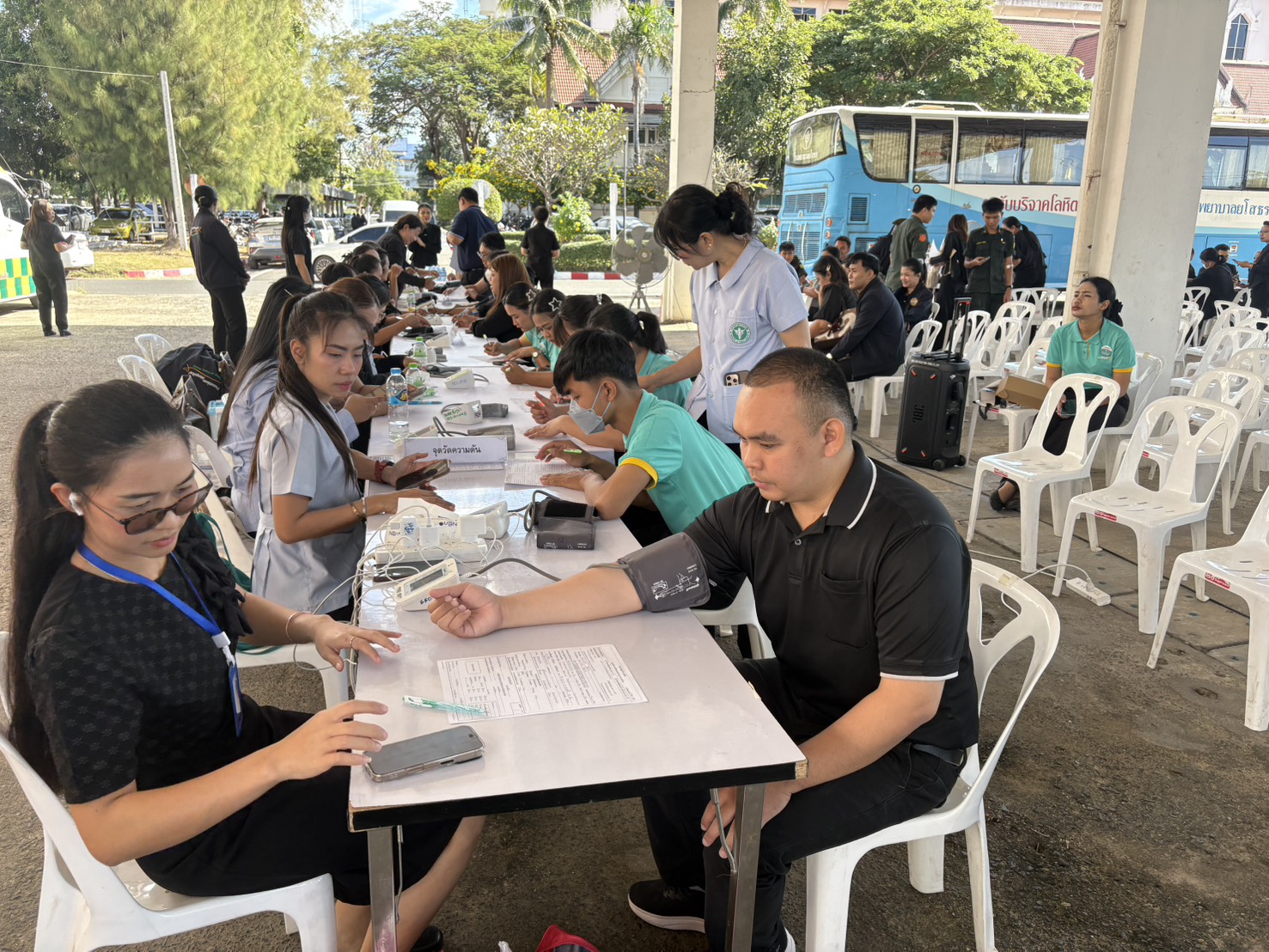 title - ส.ป.ก.ยโสธร ร่วมกิจกรรมจิตอาสาพระราชทาน“รวมพลังแห่งความภักดี”  บริจาคโลหิต บริจาคดวงตาและบริจาคอวัยวะเพื่อถวายเป็นพระราชกุศลแด่  สมเด็จพระนางเจ้าสิริกิติ์ พระบรมราชินีนาถ พระบรมราชชนนีพันปีหลวง